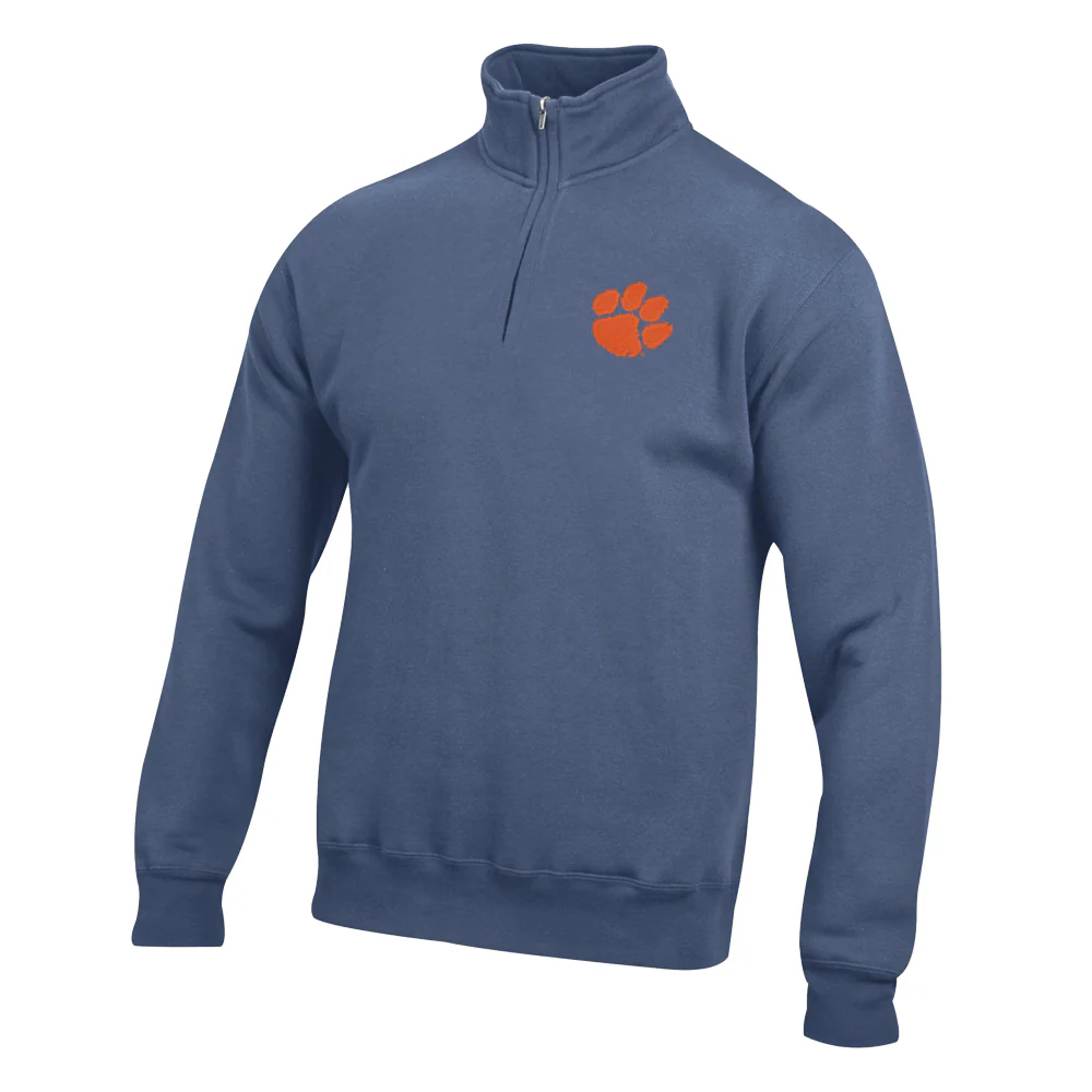 Clemson Big Cotton Quarter Zip Pullover - Image 4