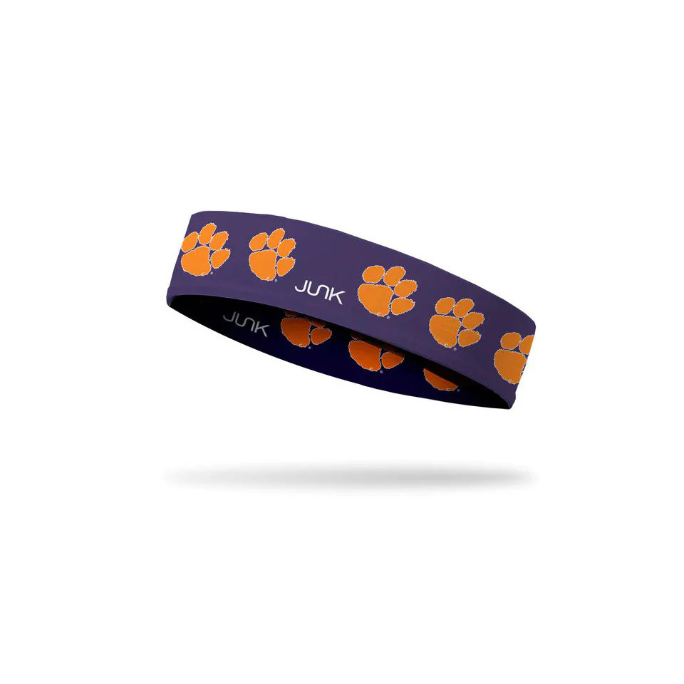Clemson Junk Thin Logo Headband - Image 3