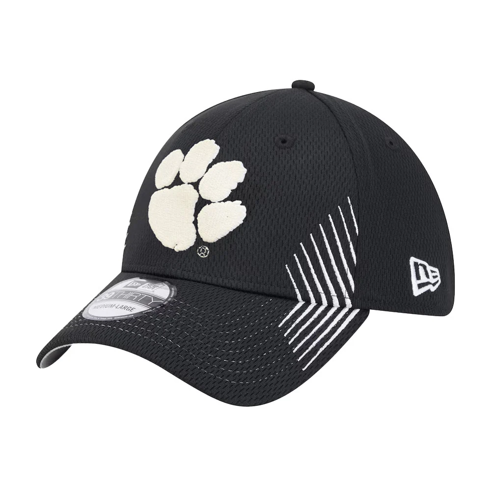 Clemson New Era Youth 39Thirty Active Cap - Image 4