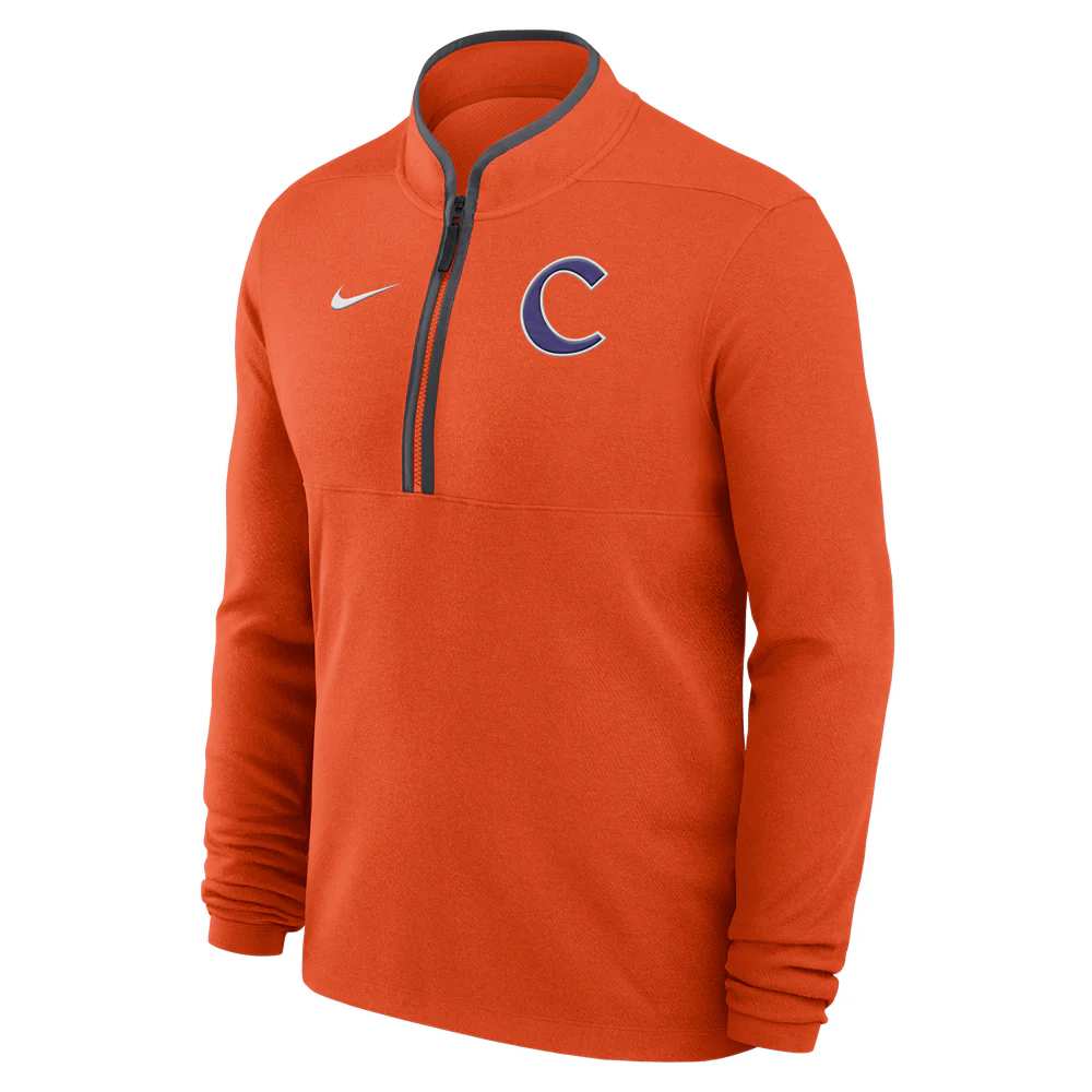 Clemson Nike Baseball C Victory Half-Zip - Image 5