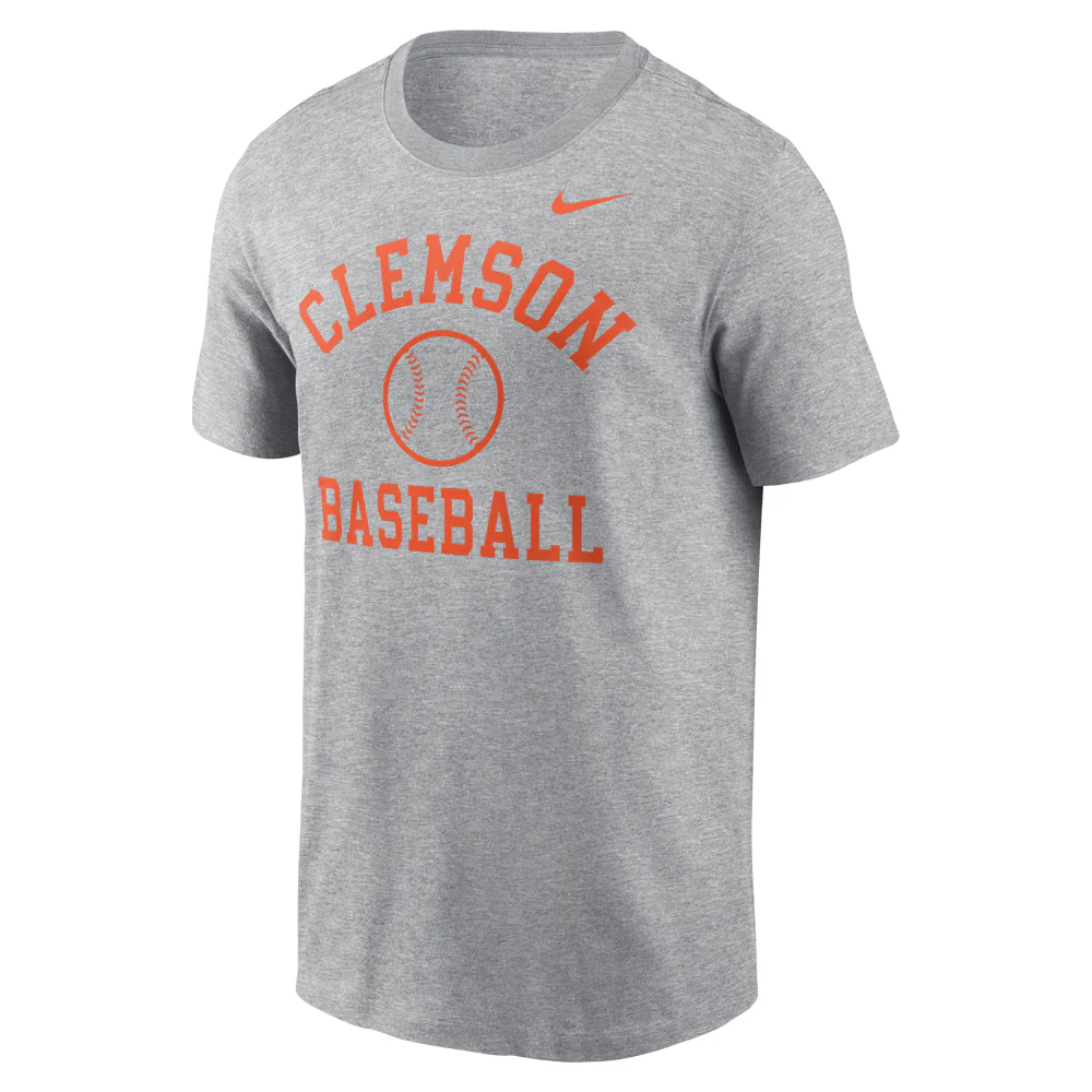 Clemson Nike Baseball Icon Cotton Tee - Image 7