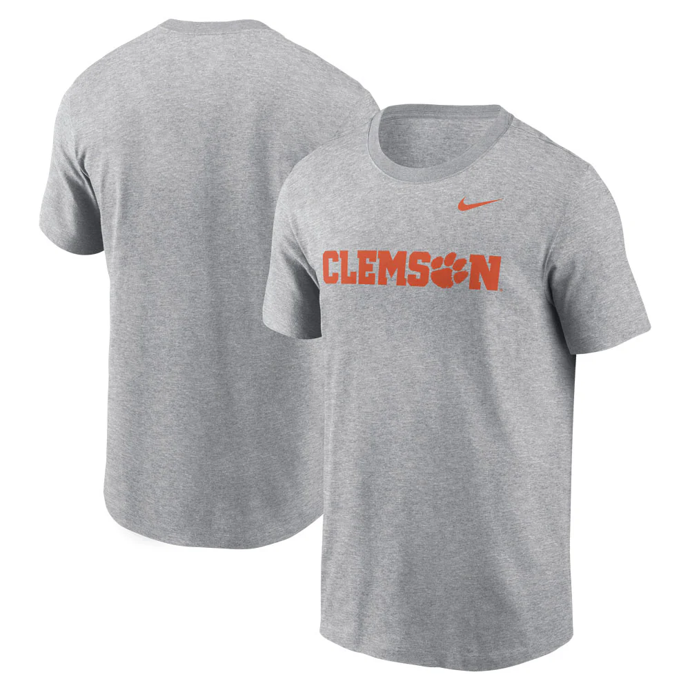 Clemson Nike Essential Wordmark Tee - Image 14