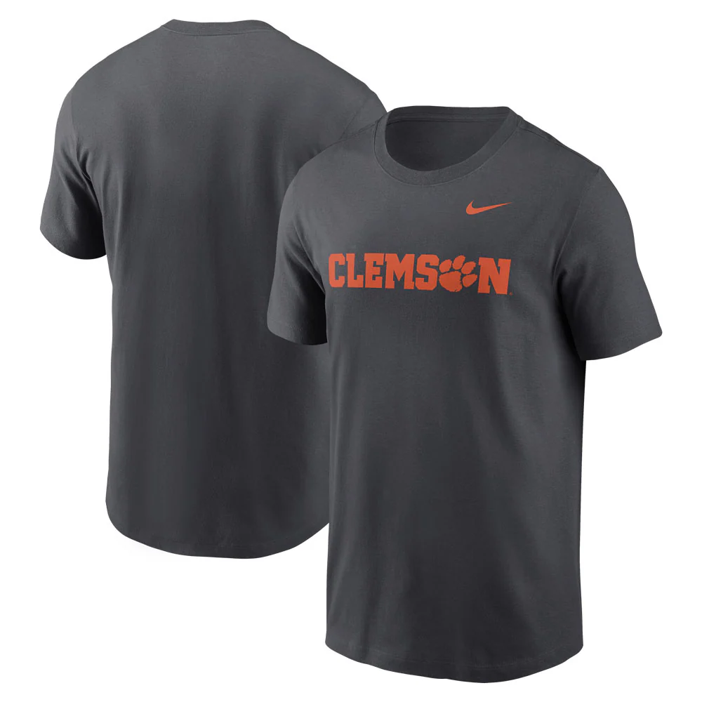 Clemson Nike Essential Wordmark Tee - Image 17