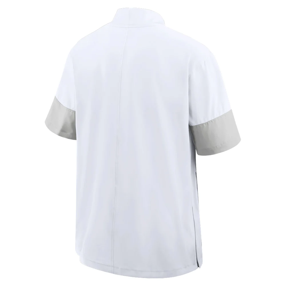 Clemson Nike Gameday Coaches Lightweight Short Sleeve Half-Zip Jacket - Image 3