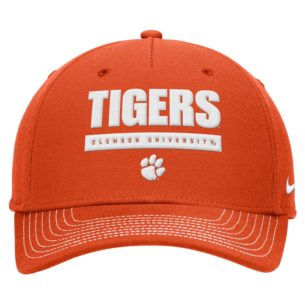 Clemson Nike Rise Structured Tigers Cap - Image 5