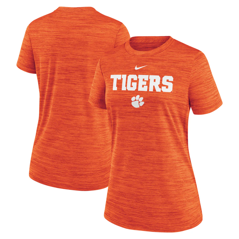 Clemson Nike Women's Gameday Velocity Tigers Tee - Image 4