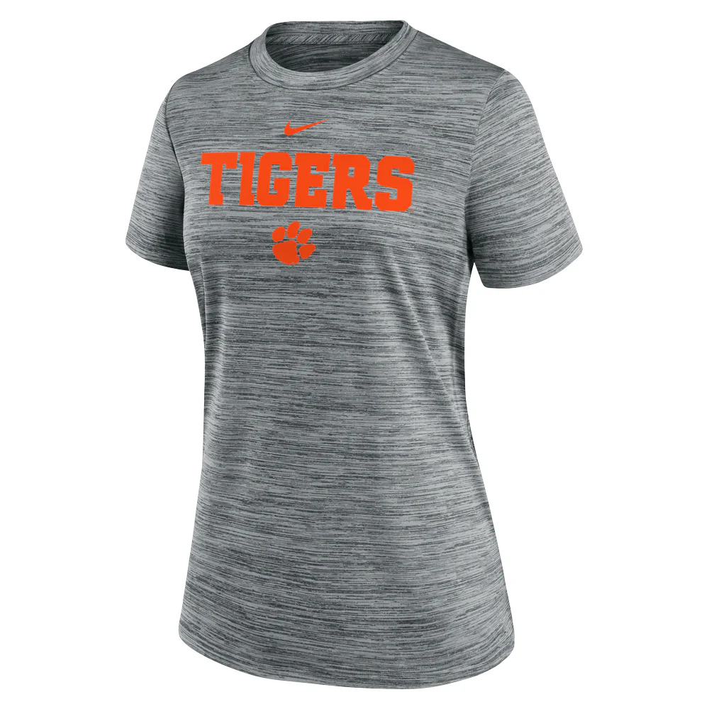 Clemson Nike Women's Gameday Velocity Tigers Tee - Image 5