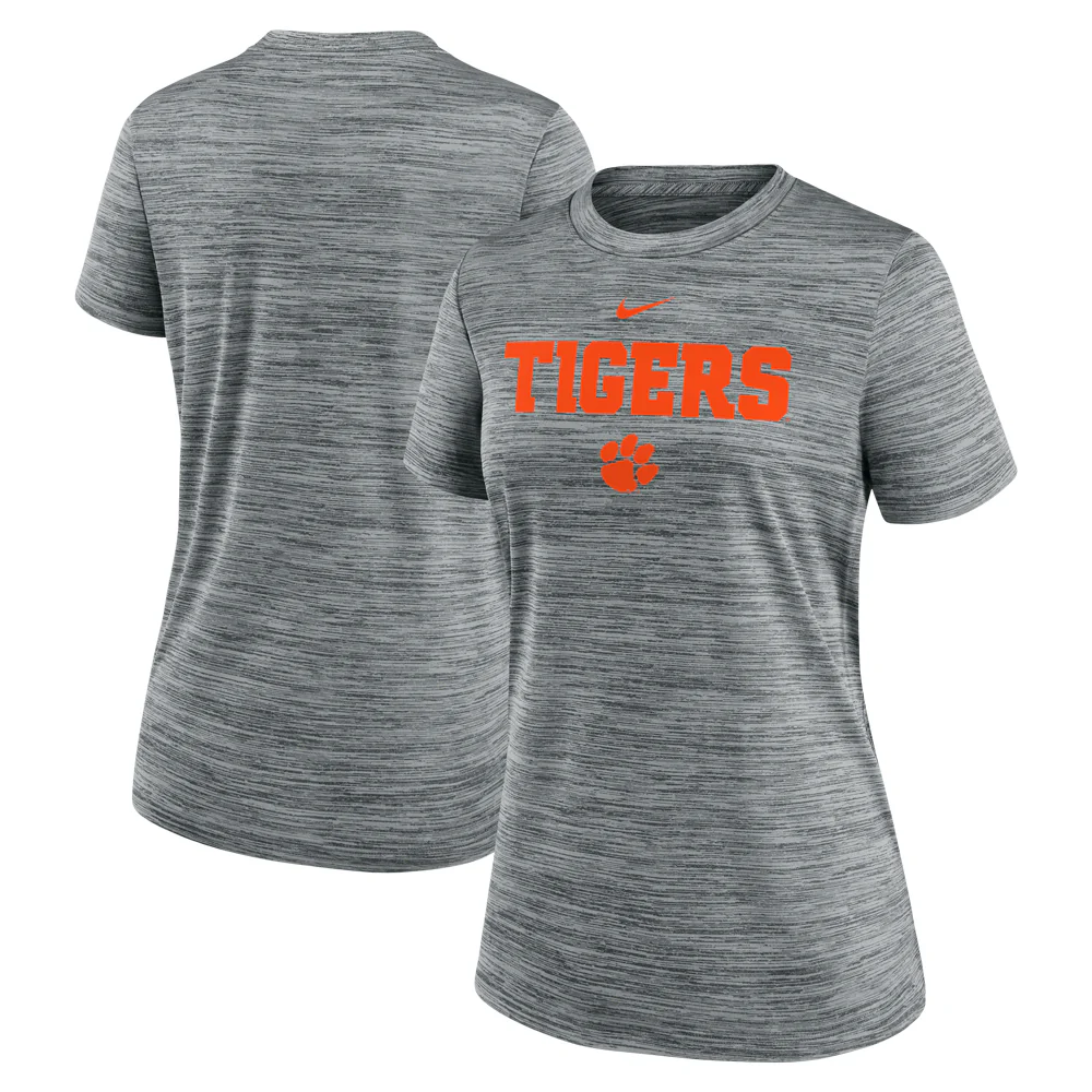 Clemson Nike Women's Gameday Velocity Tigers Tee - Image 7