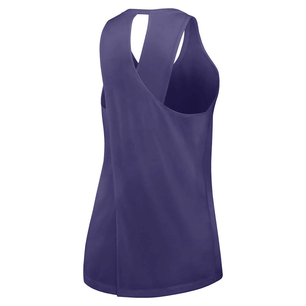 Clemson Nike Women's Open Back Tank - Image 3