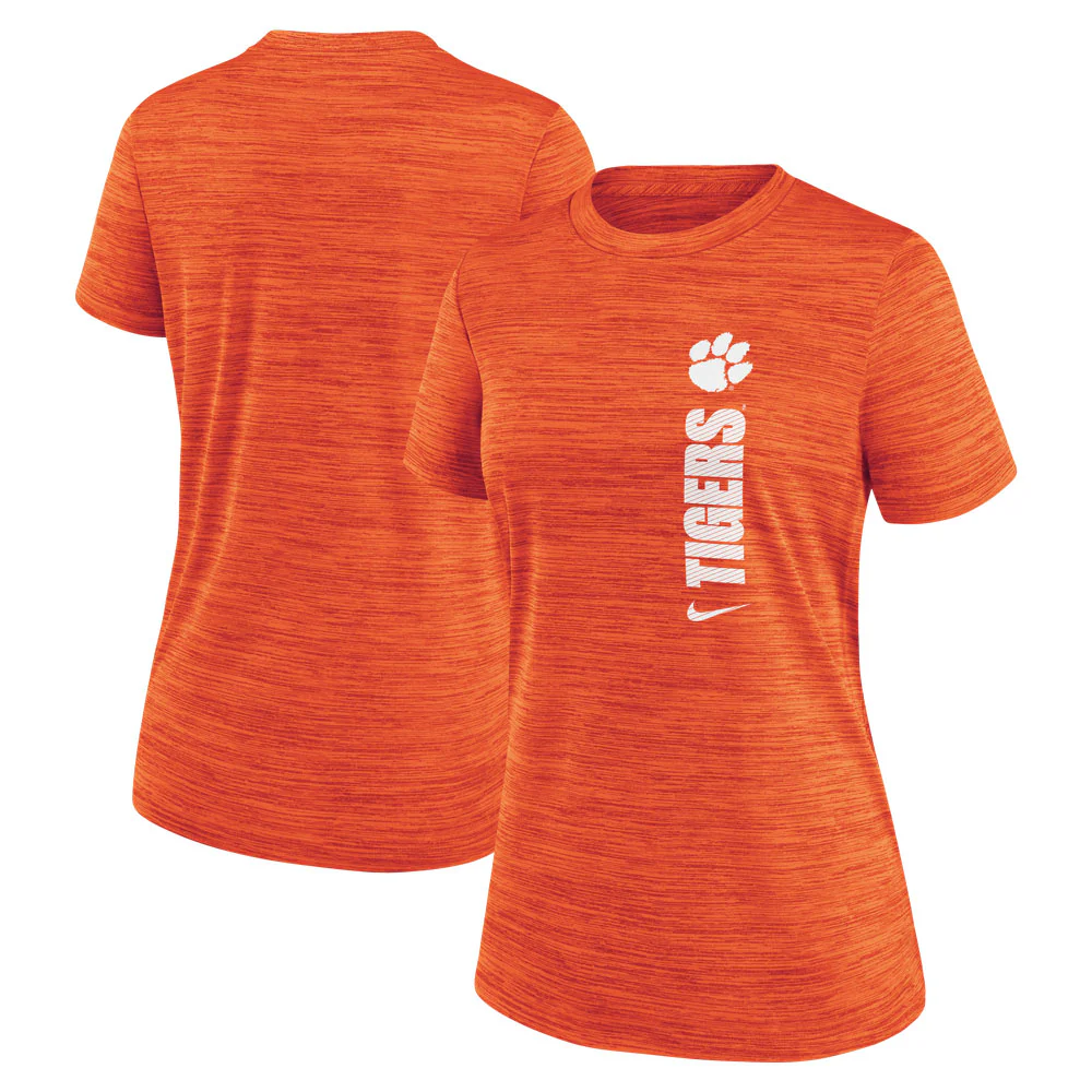 Clemson Nike Women's Team Issue Velocity Tee - Image 4