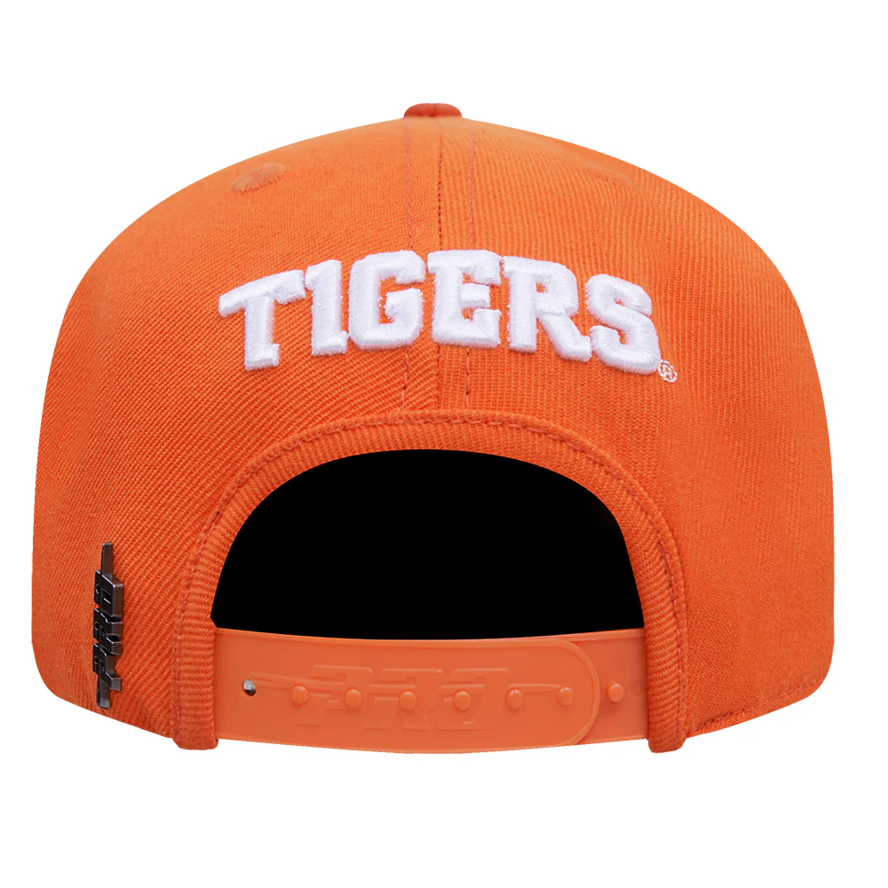 Clemson Paw Wool Snapback Cap - Image 4