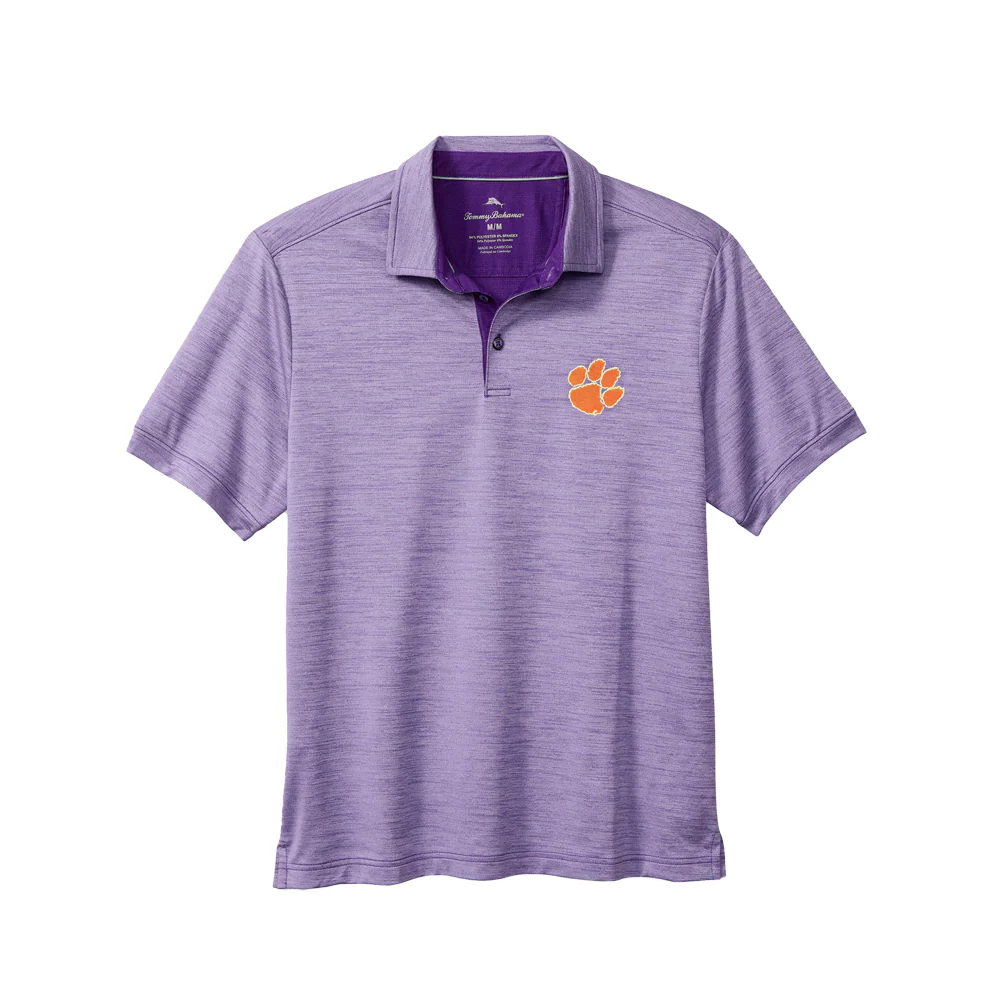 Clemson Tommy Bahama Sport San Raphael Polo - Image 3