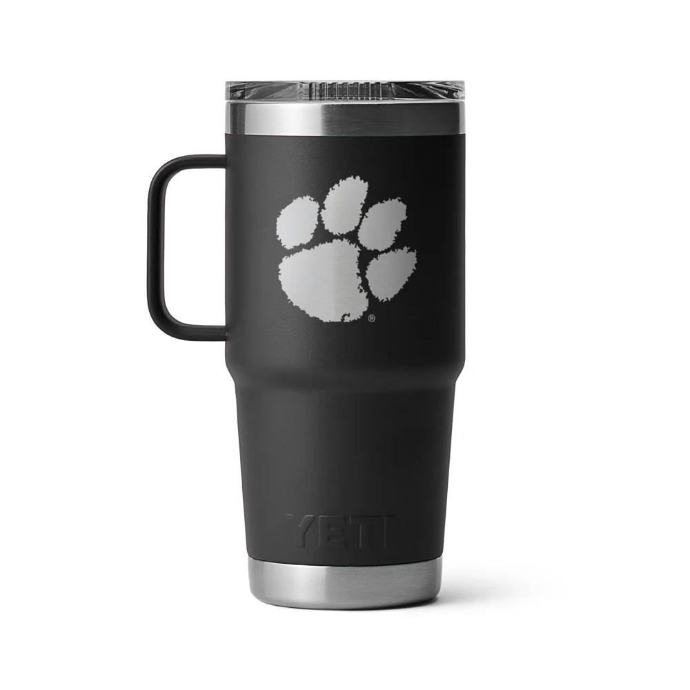 Clemson Yeti 20oz Travel Mug - Image 11