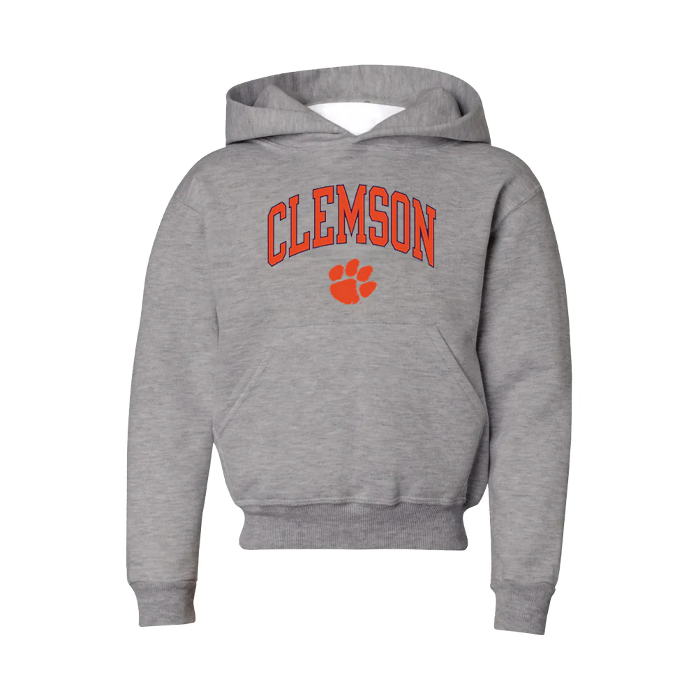 Clemson Russell Youth Classic Hoodie - Image 3