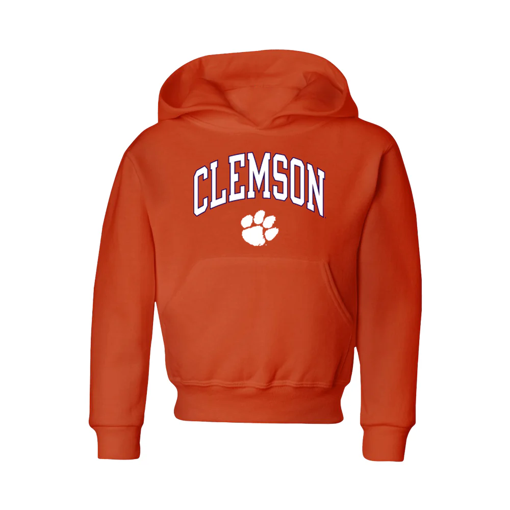 Clemson Russell Youth Classic Hoodie - Image 6