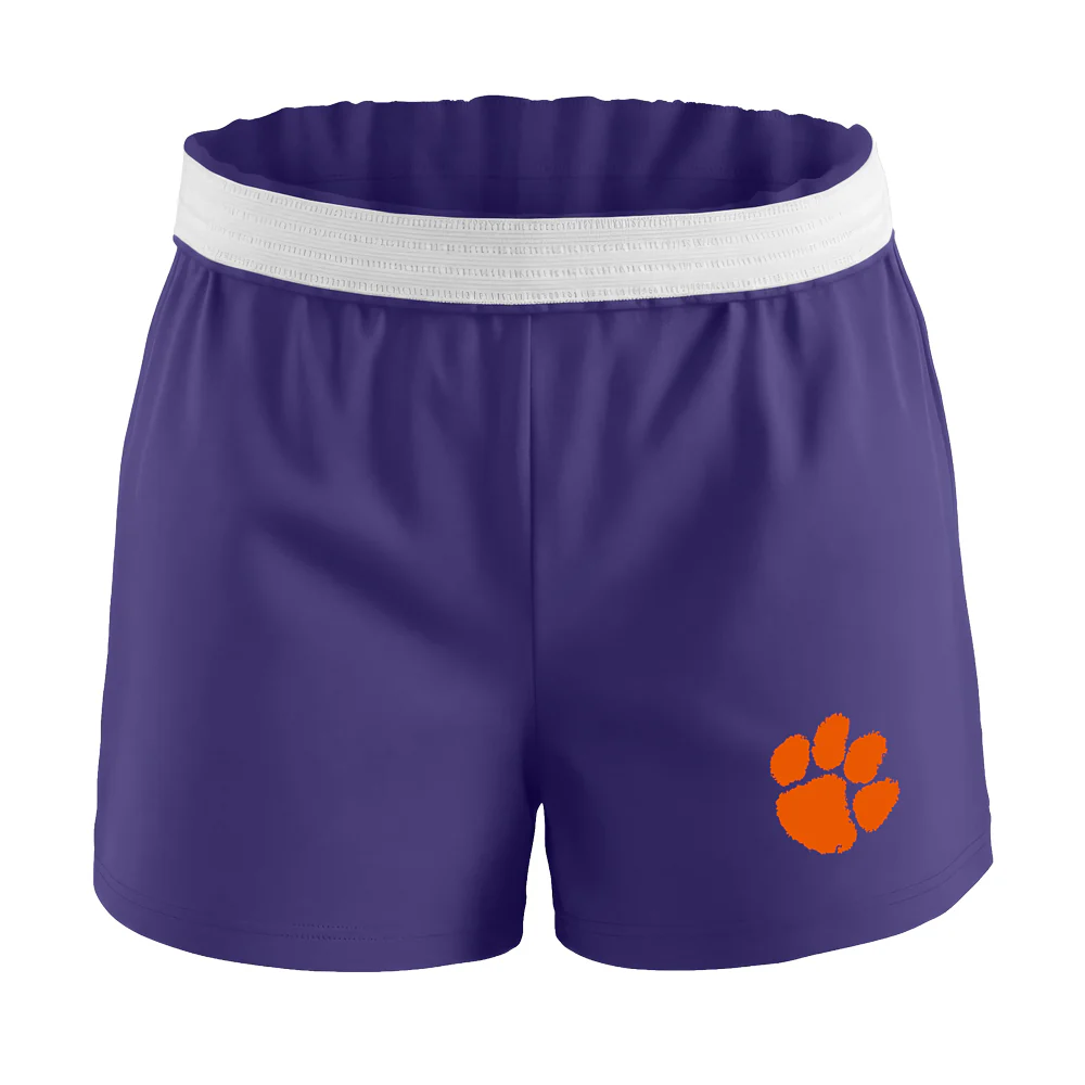 Clemson Youth Essential Spirit Shorts - Image 2